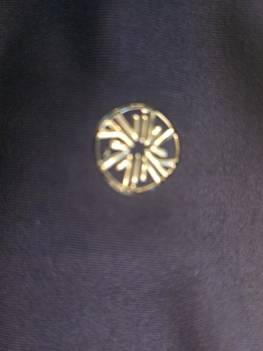Lilly Pulitzer Navy Capri Leggings with Side Pocket - Picture 3 of 6